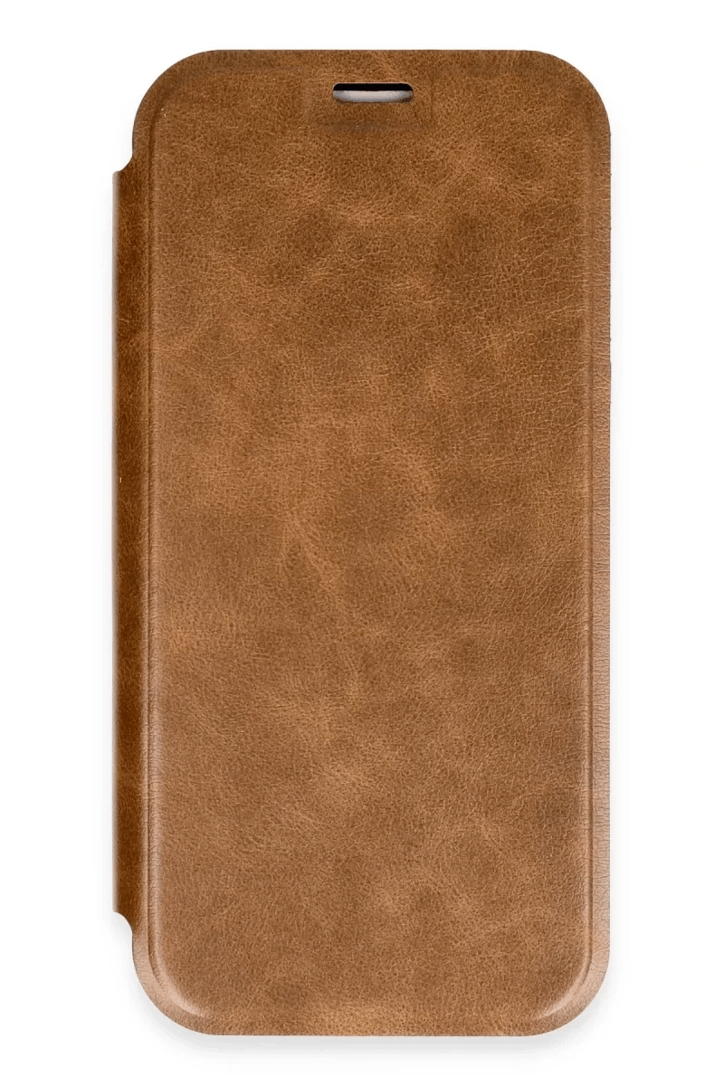 Apple iPhone 16 Pro Kılıf Flip Cover - Taba