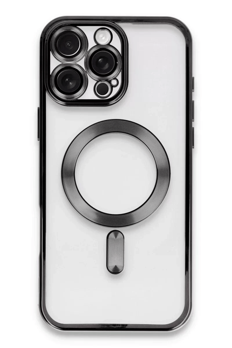 Apple iPhone 16 Pro Kılıf Kross Magneticsafe Kapak - Siyah