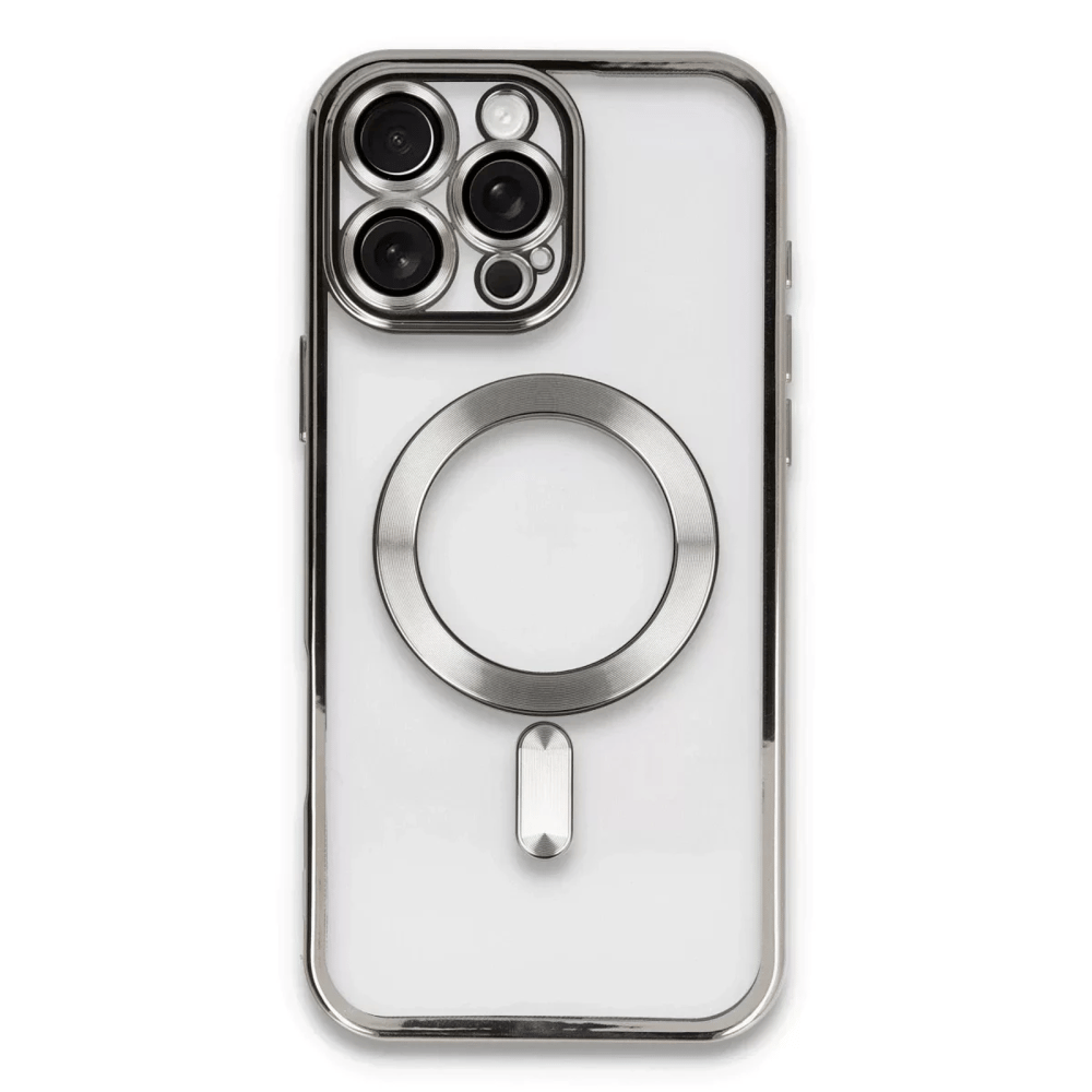 Apple iPhone 16 Pro Kılıf Kross Magneticsafe Kapak - Titan Gri