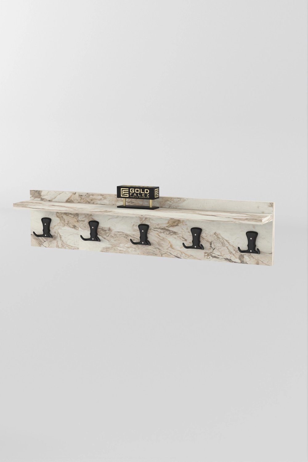 Askılık Duvar Elbise Askılığı Portmanto 80 Cm Efes Düz