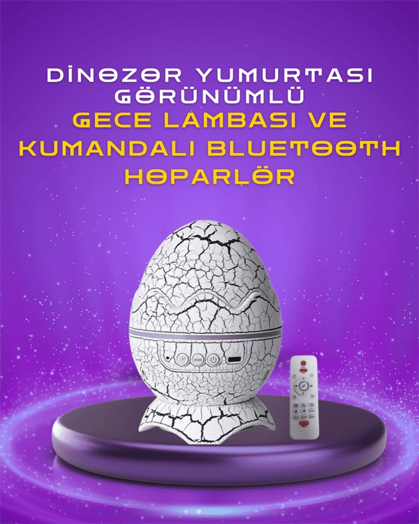 Ayarlanabilir Parlaklık ve Sis Efektli Atmosfer Lambası