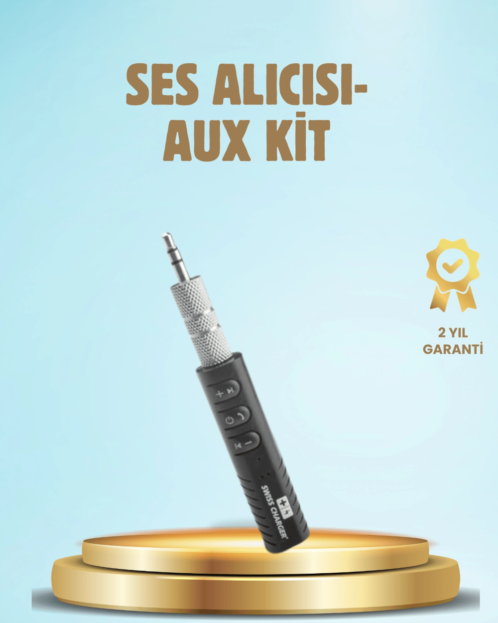 Bluetooth 4.1 Ses Alıcısı – Kablolu Cihazları Kablosuz Hale Getirin