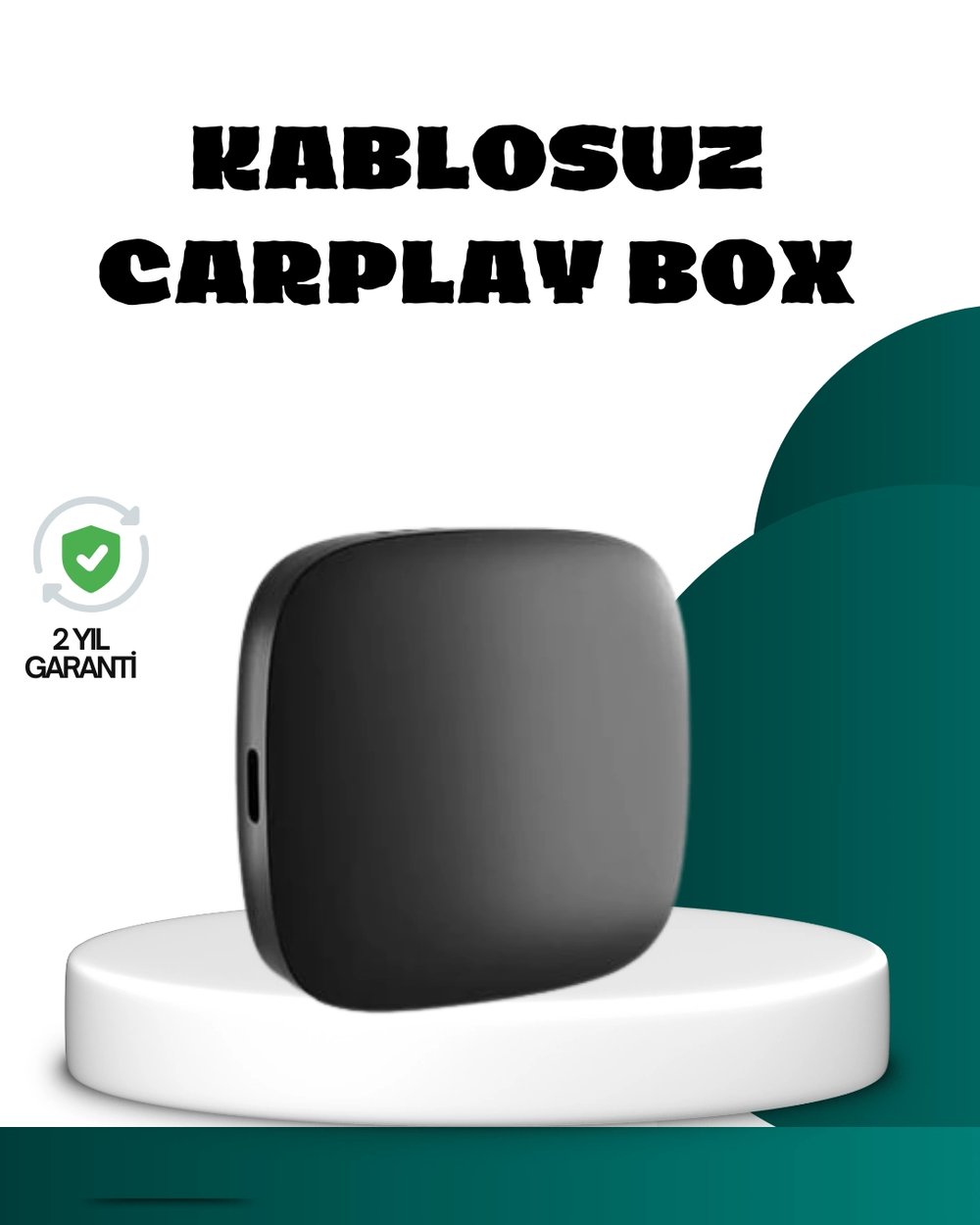 Bluetooth 5.0 Kablosuz Android Auto Araç İçi Adaptör
