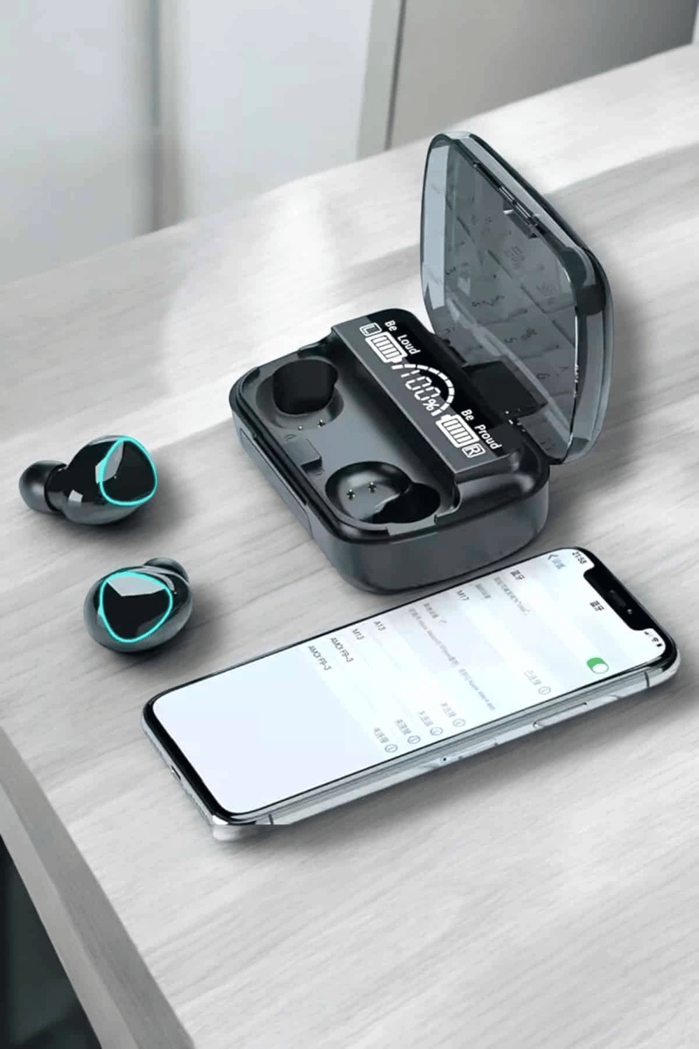 Bluetooth Bağlantılı Suya Dayanıklı, Uzun Pil Ömürlü Kablosuz Kulaklık