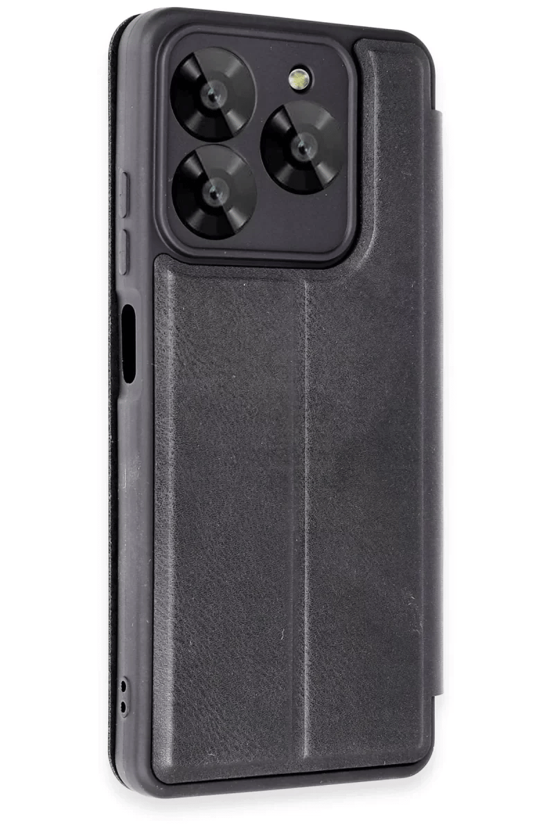 General Mobile Era 50 Kılıf Flip Cover - Siyah