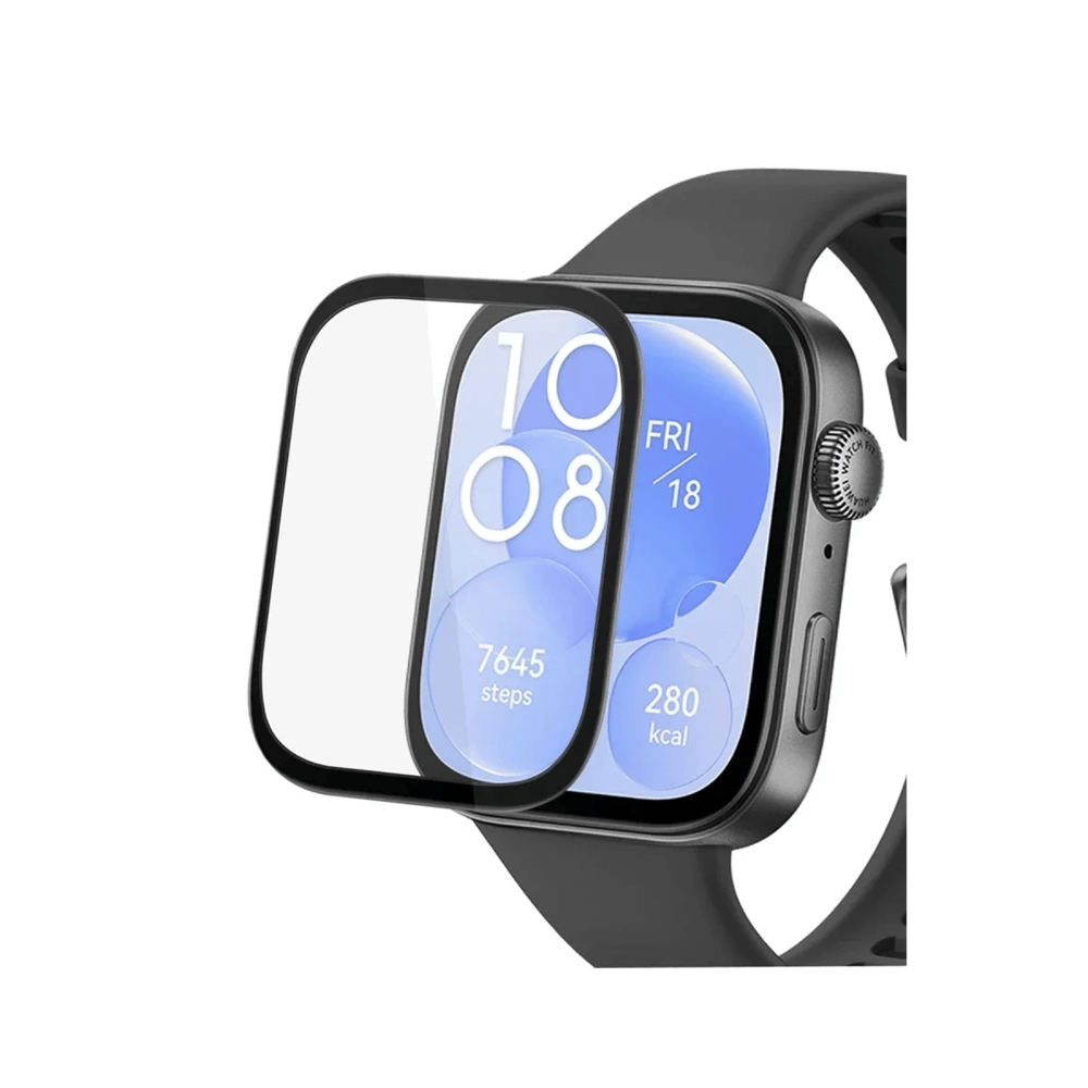 Huawei Watch Fit 3 Polymer Nano Ekran Koruyucu - Şeffaf