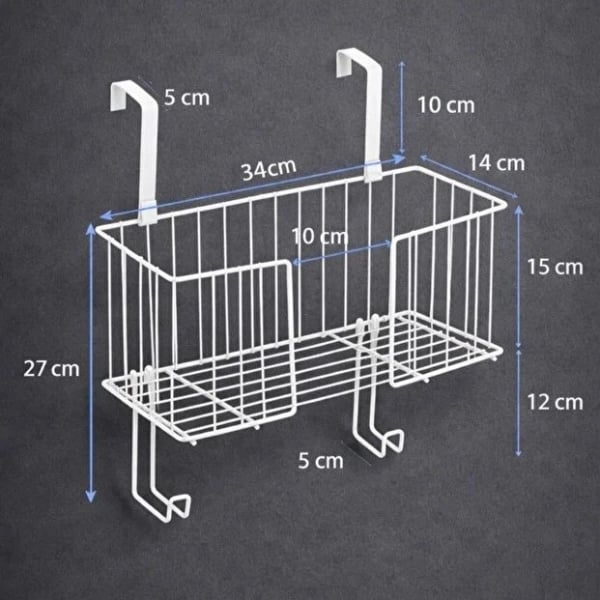 Kapı Arkası Ütü ve Ütü Masası Askısı Organizer