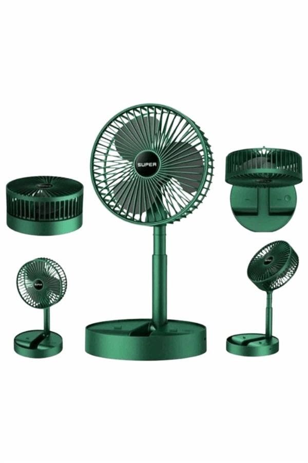 Katlanabilir Usb Şarjlı Masaüstü Soğutucu Mini Fan Telefon Tutucu