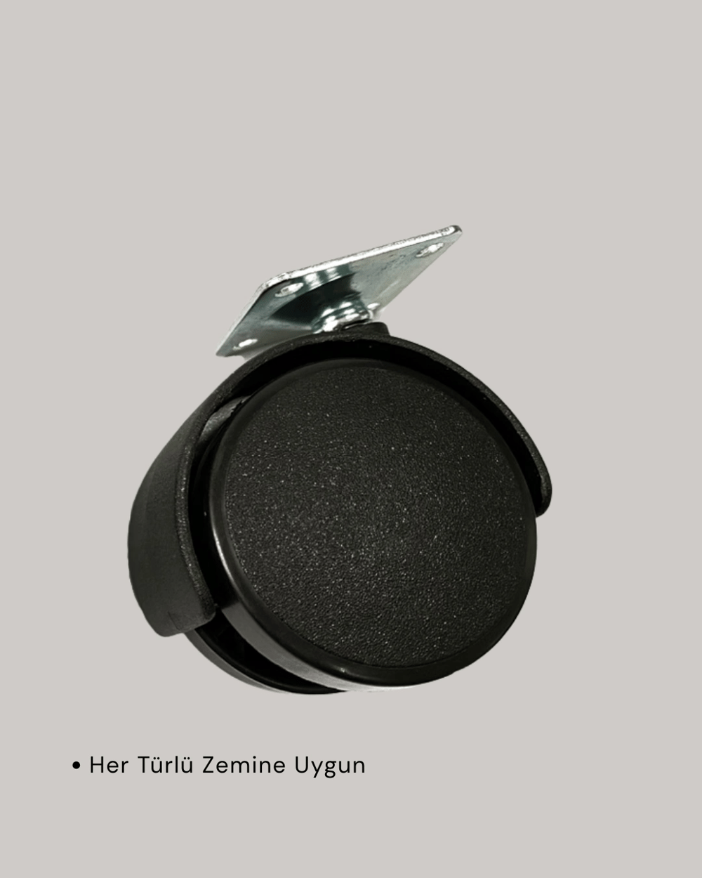 Kilitsiz 4 cm Tekerlek Ayak 4’lü Set Sessiz ve Dayanıklı