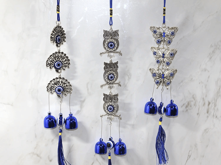 Metal Nazar Boncuğu Çan Model 21
