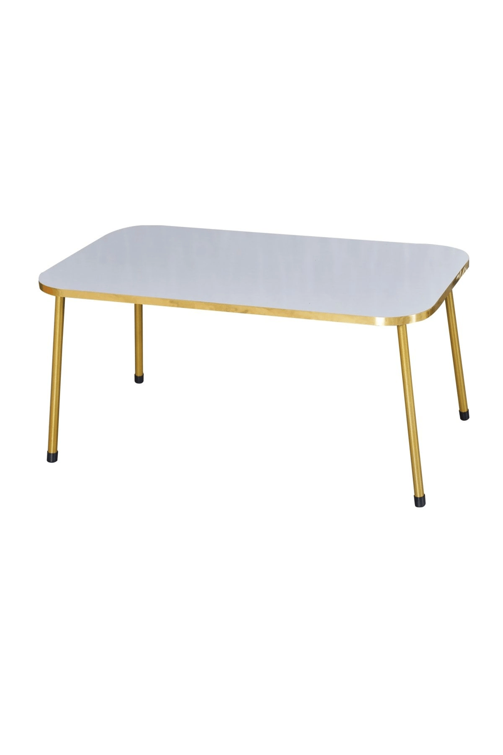 Orta Sehpa Efes Elips Metal Ayak Çift Gold