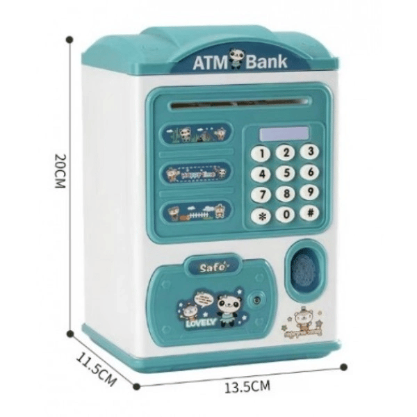 Parmak İzi ve Şifreli Elektronik ATM Kumbara