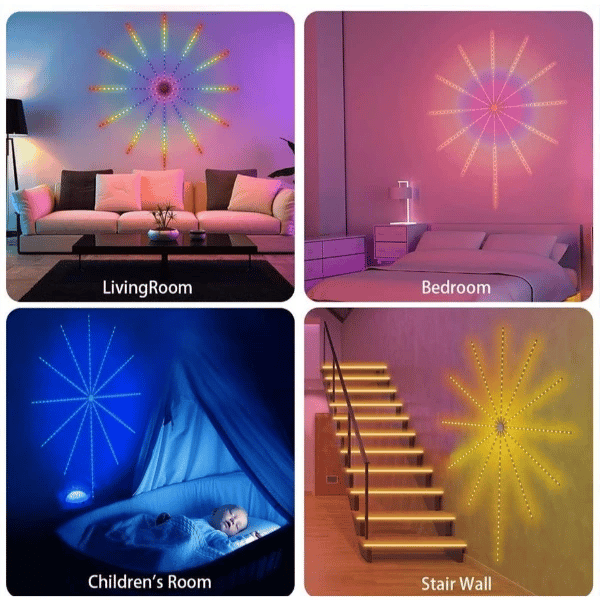 RGB Şerit LED İç Mekan Palmiye Model