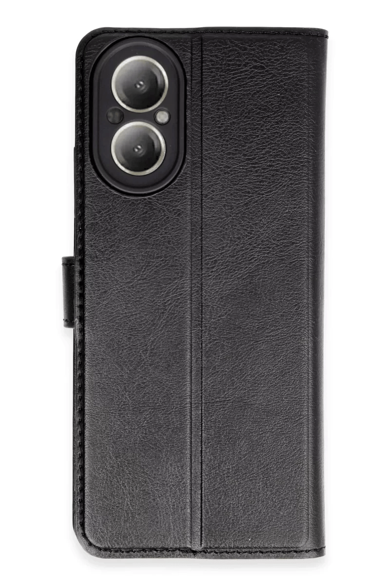 Realme 12 Lite Kılıf Trend S Plus Kapaklı Kılıf - Siyah