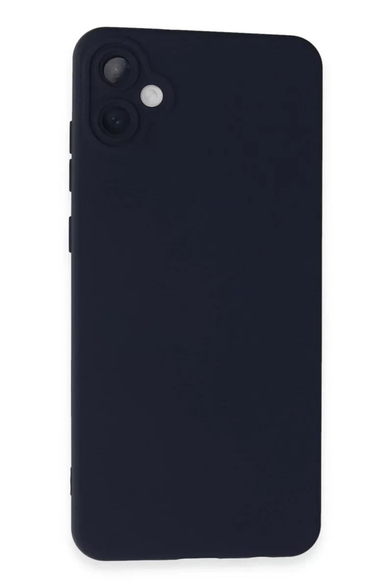Samsung Galaxy A05 Kılıf Nano içi Kadife Silikon - Lacivert