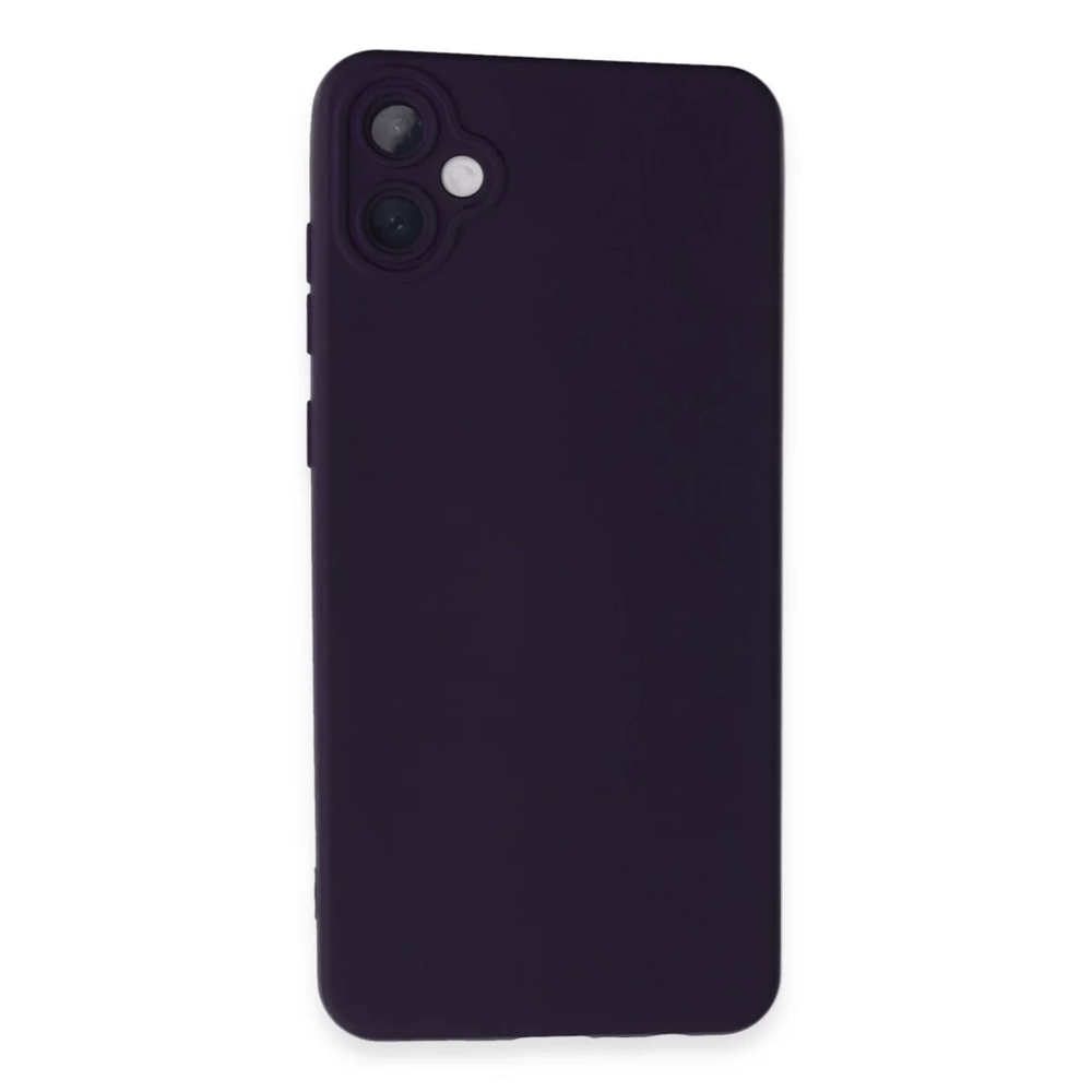 Samsung Galaxy A05 Kılıf Nano içi Kadife Silikon - Mor