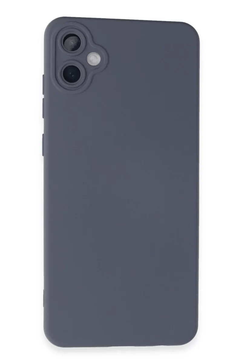 Samsung Galaxy A05 Kılıf Nano içi Kadife Silikon - Gri