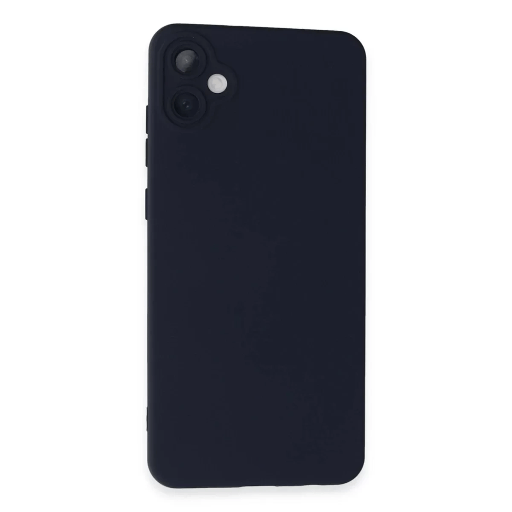 Samsung Galaxy A05 Kılıf Nano içi Kadife Silikon - Lacivert