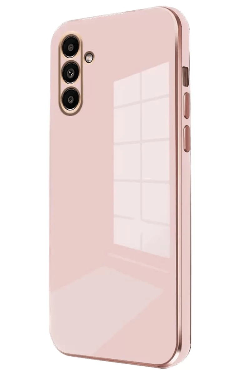 Samsung Galaxy A35 5G Kılıf Volet Silikon - Pembe