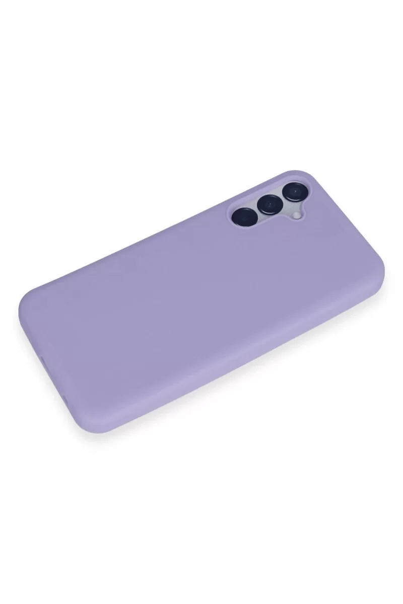 Samsung Galaxy M15 Kılıf First Silikon - Lila