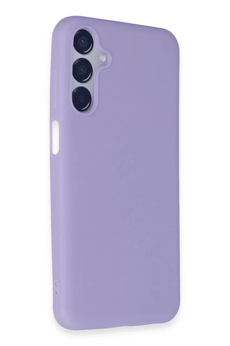 Samsung Galaxy M15 Kılıf First Silikon - Lila