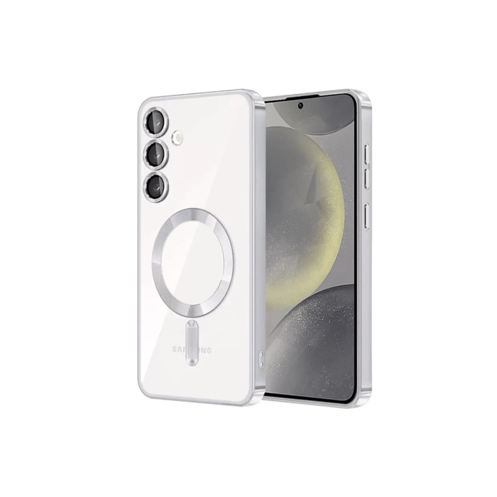 Samsung Galaxy S23 Kılıf Kross Magneticsafe Kapak - Titan Gri