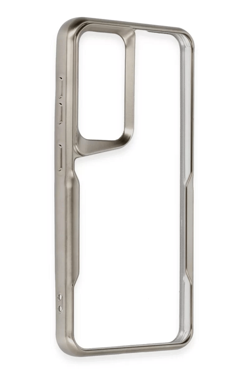 Samsung Galaxy S24 Kılıf Boyi Silikon Kapak - Titan Gri