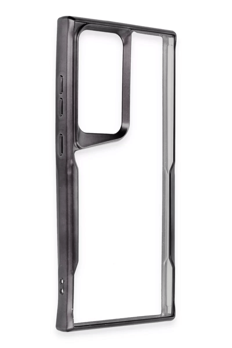 Samsung Galaxy S24 Ultra Kılıf Boyi Silikon Kapak - Siyah