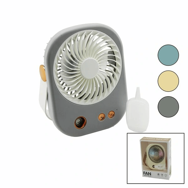 Su Spreyli Masaüstü USB Mini Fan