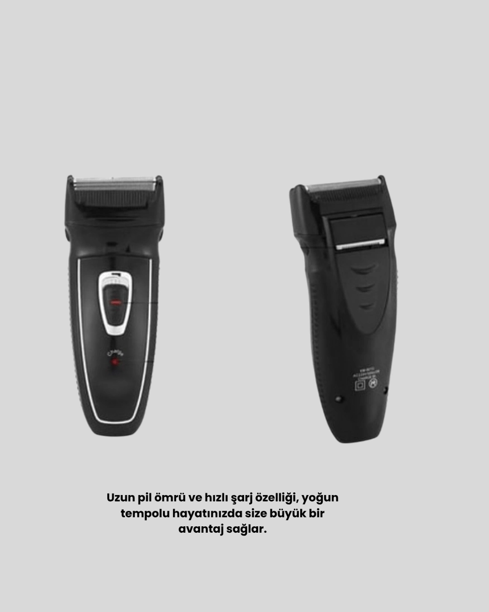 Unisex Şarjlı Saç ve Sakal Kesme Makinesi – Sessiz Motor, 1–12 mm Ayarlanabilir Başlık