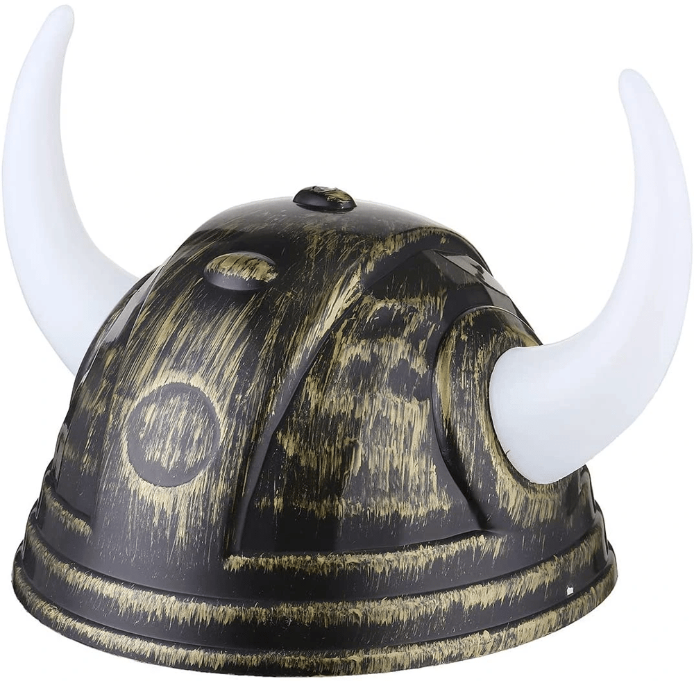 Viking Asteriks Başlığı Altın Renk