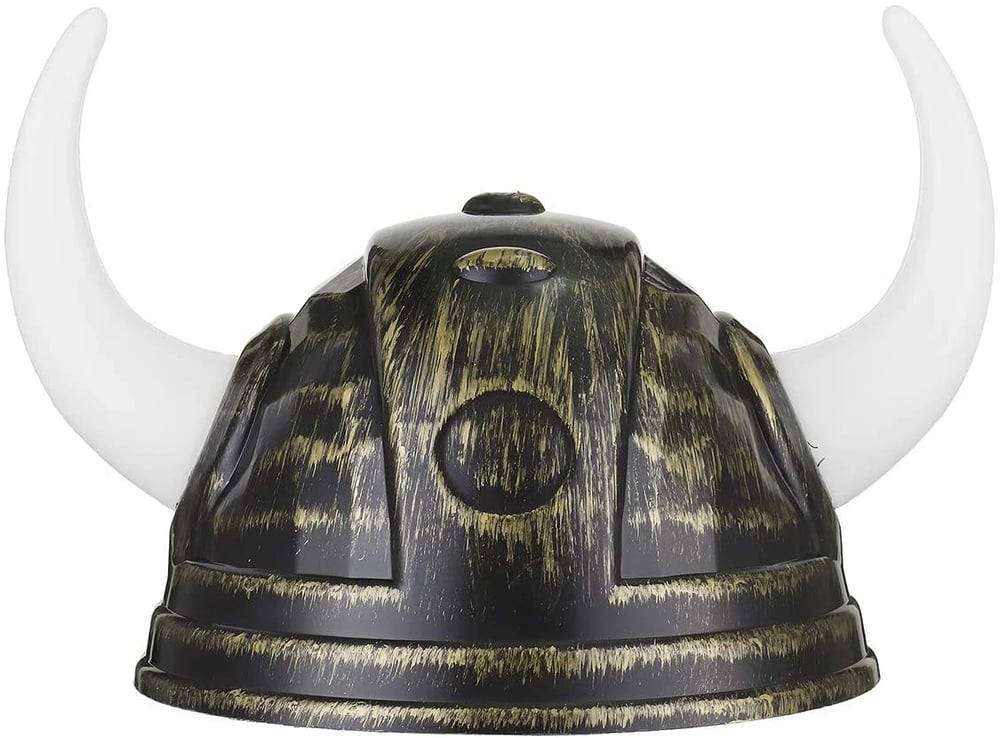 Viking Asteriks Başlığı Altın Renk