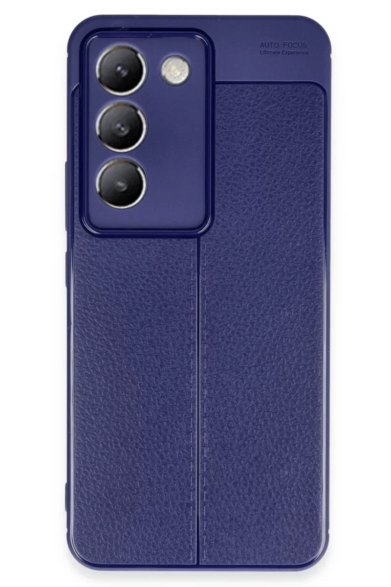 Vivo V30 Lite 4G Kılıf Auto Focus Kapak - Lacivert