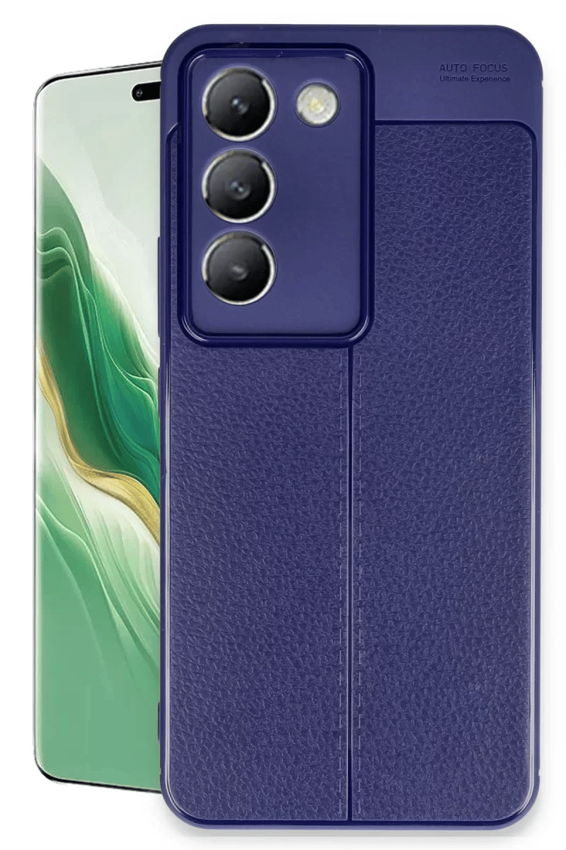 Vivo V30 Lite 4G Kılıf Auto Focus Kapak - Lacivert
