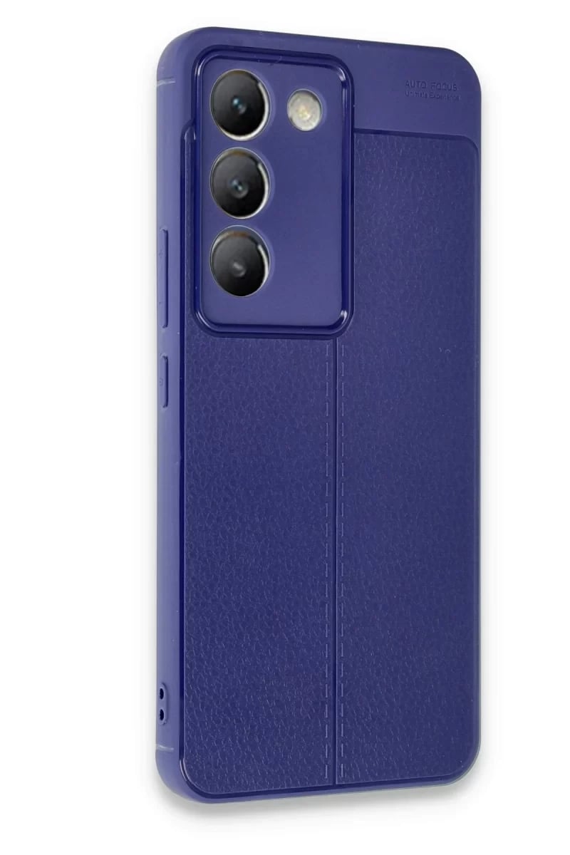 Vivo V30 Lite 4G Kılıf Auto Focus Kapak - Lacivert