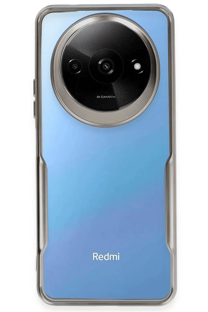 Xiaomi Redmi A3 4G Kılıf Boyi Silikon Kapak - Titan Gri