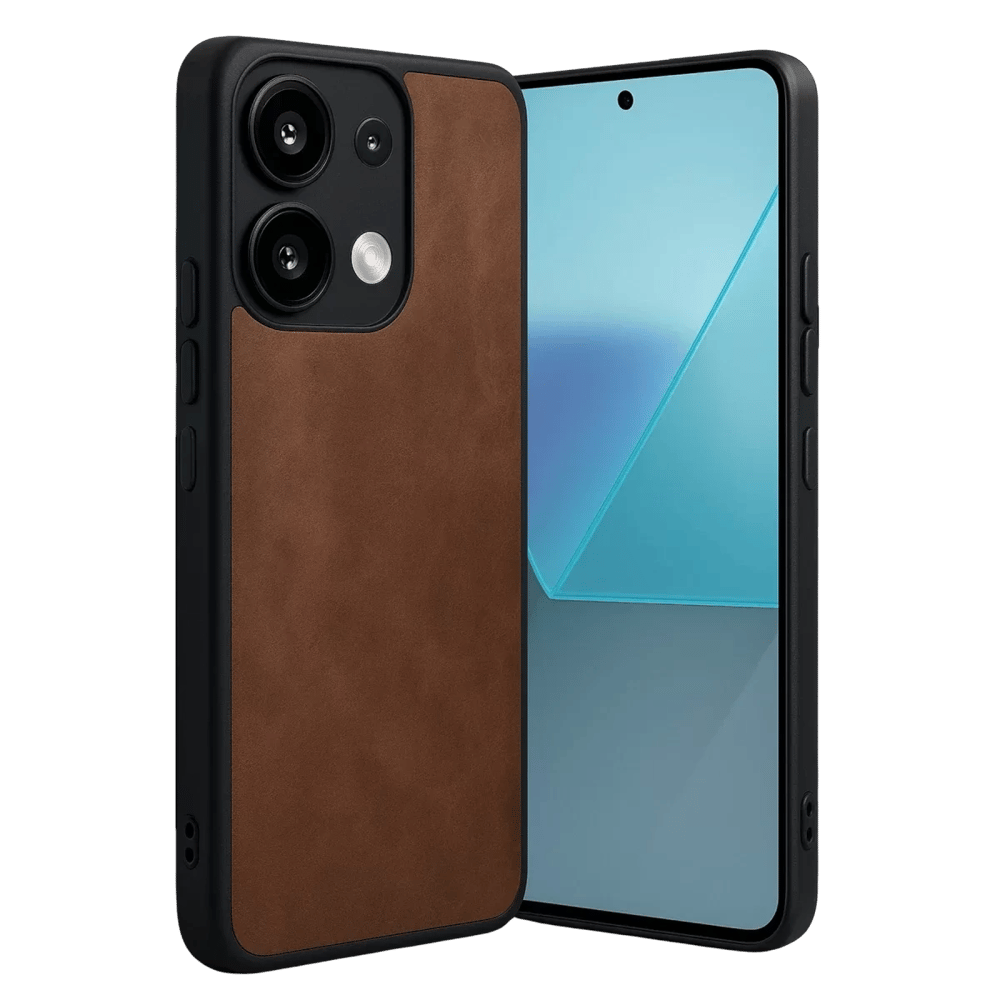 Xiaomi Redmi Note 13 4G Kılıf Aras Deri Kapak - Taba