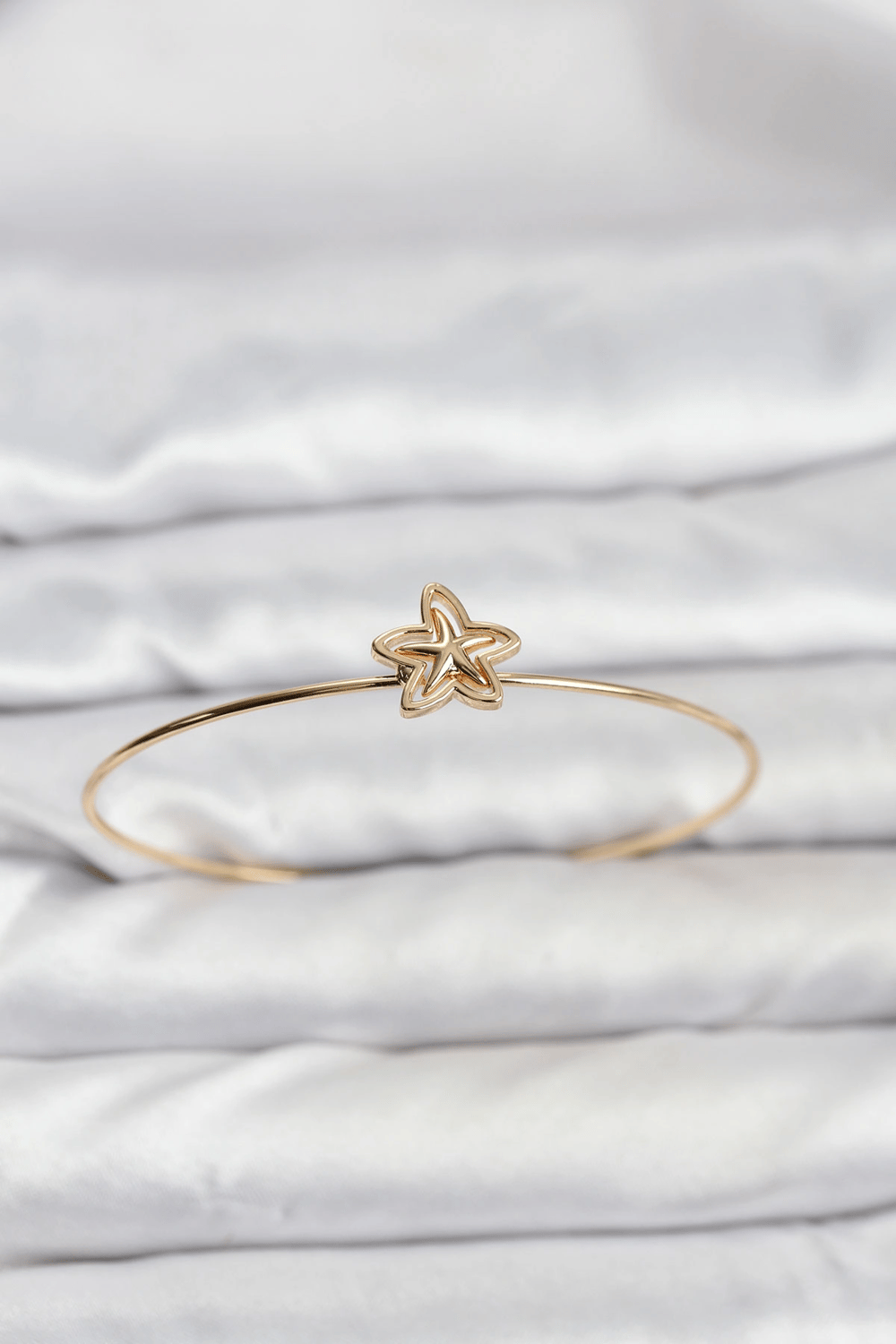 Yıldız Model Gold Renk Bileklik