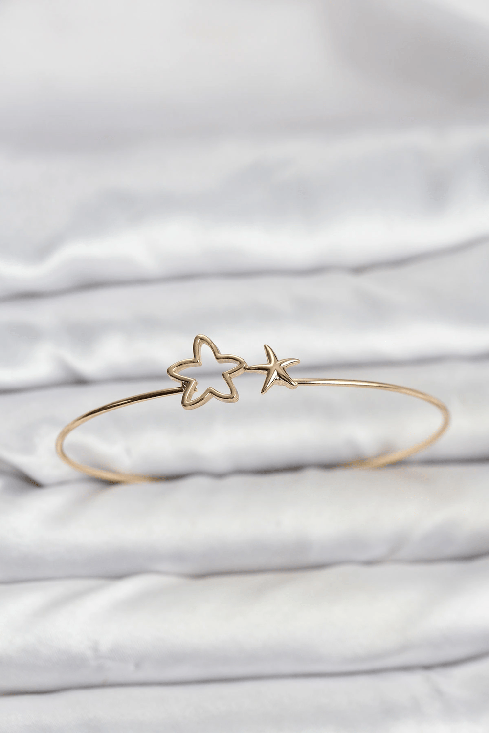 Yıldız Model Gold Renk Bileklik