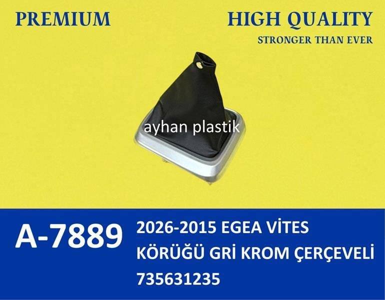 2026-2015 EGEA VİTES KÖRÜĞÜ GRİ KROM ÇERÇEVELİ