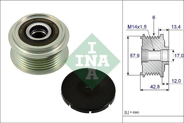 ALTERNATÖR KASNAĞI RULMANLI TOYOTA URBAN CRUISER-VERSO S 1.4D-4D 10-16 SUBARU TREZIA 1.4D 11 >