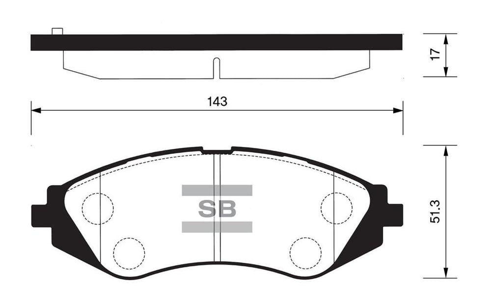 ARKA BALATA MİNİ R56 06 > R57 08 > R55 07 > R58 11 > R59 12 > CLUBMAN COOPER S ONE WORKS GDB1766