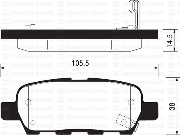 ARKA FREN BALATA NISSAN X-TRAIL 2.0L QR20 T30 01-07
