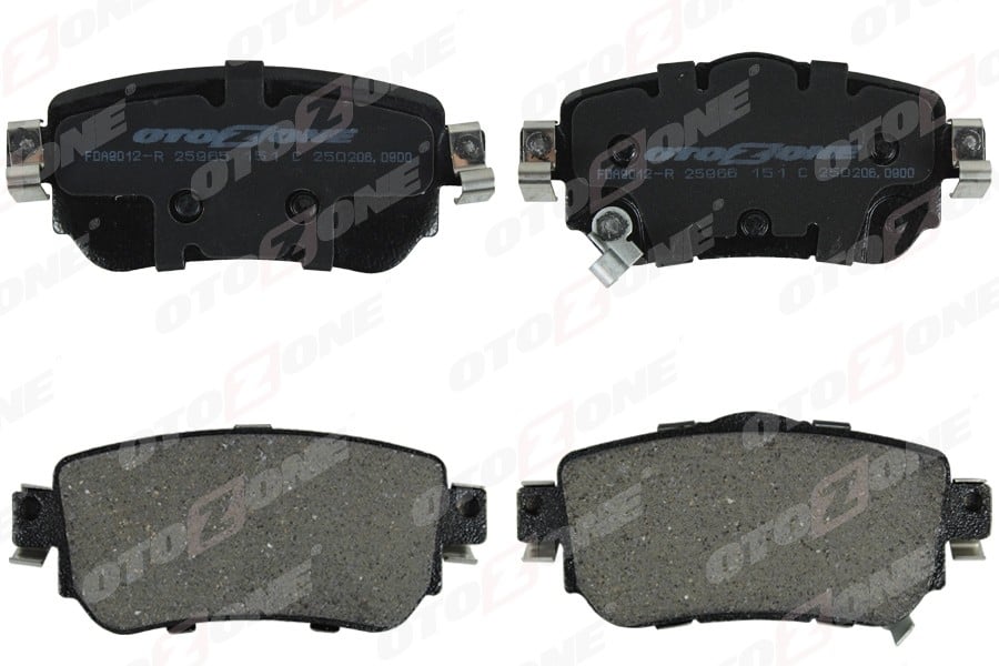 ARKA FREN BALATA RENAULT KADJAR 15> KOLEOS II 18> / NISSAN QASHQAI 1.6L Dci R9M dizel 11-> / X-TRAIL 1.6L Dci T32 12->