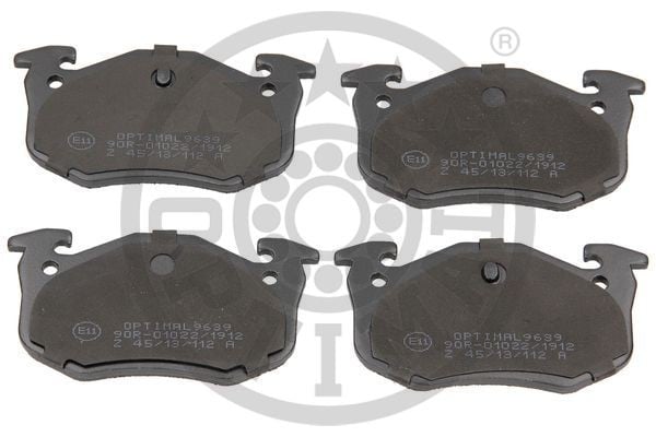 ARKA FREN BALATASI PEUGEOT P106 96>04 P205 87>98 P206 00>09 P306 97>01 P309 89>93 CITROEN SAXO 96>04 XSARA 97>05 ZX 92>97 RENAULT R9-R19- MGN I-CLIO I-II İNCE TİP