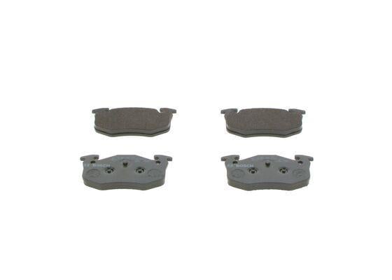 ARKA FREN BALATASI PEUGEOT P106 96>04 P205 87>98 P206 00>09 P306 97>01 P309 89>93 CITROEN SAXO 96>04 XSARA 97>05 ZX 92>97 RENAULT R9-R19- MGN I-CLIO I-II İNCE TİP