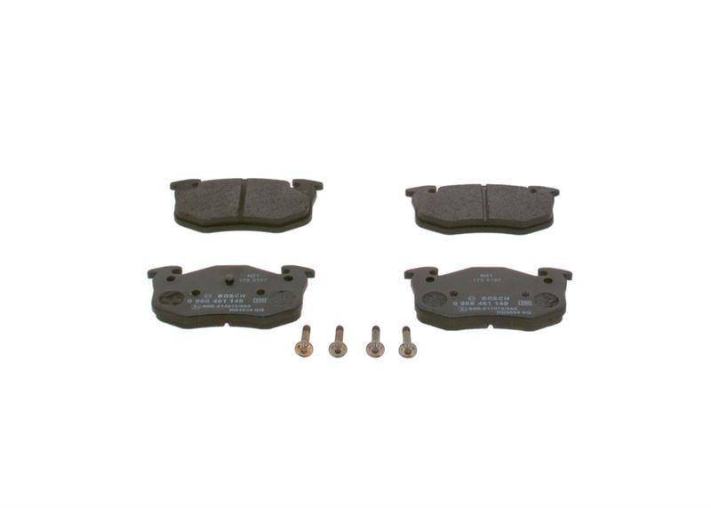 ARKA FREN BALATASI PEUGEOT P106 96>04 P205 87>98 P206 00>09 P306 97>01 P309 89>93 CITROEN SAXO 96>04 XSARA 97>05 ZX 92>97 RENAULT R9-R19- MGN I-CLIO I-II İNCE TİP