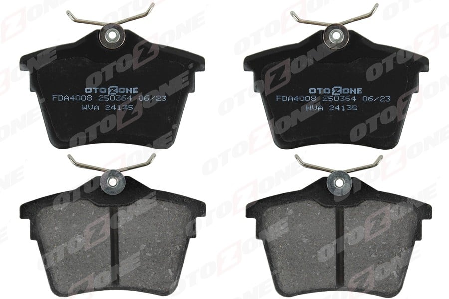 ARKA FREN BALATASI PEUGEOT P407 1.6 HDI 1.8-2.0 04> 607 00> CITROEN C5 08>