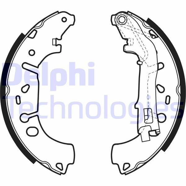 ARKA PABUÇ BALATA FIAT FIORINO 09> GRANDE PUNTO 05>13 LİNEA 07> PUNTO EVO 09>12 PUNTO 12> CITRO N NEMO 09> PEUGEOT BIPPER 08> OPEL CORSA D 09>14 CORSA E 14> ADAM 12> 228x42