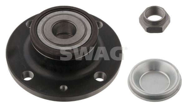 ARKA TEKER PORYASI KOMPLE ABS Lİ PEUGEOT P206-P206 CC-P206 SW-P1007 02> CITROEN C2-C3 02> 4 BİJON